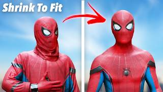 I Built SpiderMans Self Tightening Suit [upl. by Saimerej]