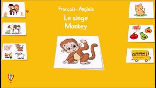 Apprendre langlais  Mots populaires pour les enfants [upl. by Flita]