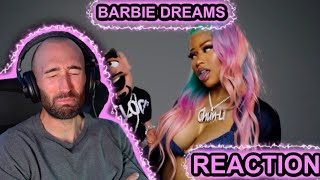 NICKI MINAJ  BARBIE DREAMS RAPPER REACTION [upl. by Euhsoj]