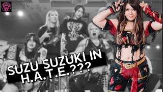 Should Suzu Suzuki Join the HATE Faction  Wrestling is Her Clip [upl. by Neelloc]