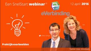 Webinar SnelStart  Efacturatie met eVerbinding [upl. by Leima]