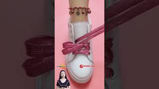 How to style sneaker laces fashion shoelaces McQueen shoelaces shorts [upl. by Ewald112]