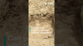 What does an excavation look like demining minesafety [upl. by Margaret]