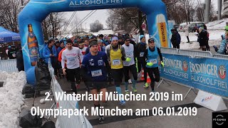 Start 2 Winterlauf 2019 über 15 km am 06012019 im Olympiapark München [upl. by Mellie173]