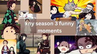 Kimetsu no yaiba season 3 funny moments [upl. by Hsirahc]