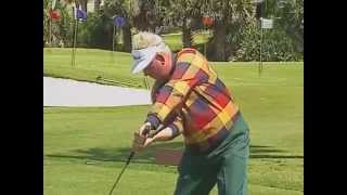 Moe Norman shows his Master Move Vertical Drop Coin Drill Golf swing instruction [upl. by Imotih]