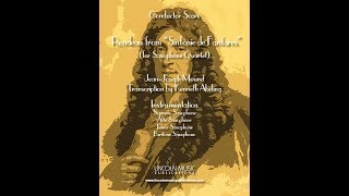 Mouret  Rondeau from “Sinfonie de Fanfares” for Saxophone Quartet [upl. by Yuzik]