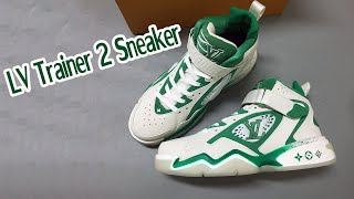 Louis Vuitton Trainer 2 Sneaker Review [upl. by Sarita]