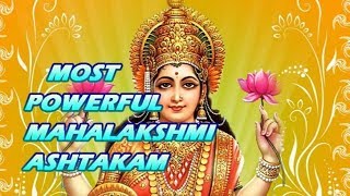 Most Powerful Mahalakshmi Ashtakam [upl. by Niwdla]