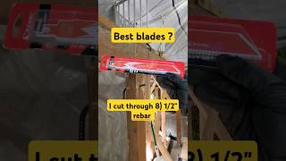 Best blades  cooltools hackzall ezarc milwaukee concrete handyman handymantools diy [upl. by Torrence810]