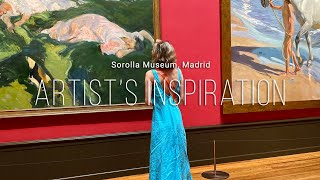 Finding inspiration as an artist I Sorolla Museum Madrid Spain I June 2024 [upl. by Eitisahc]