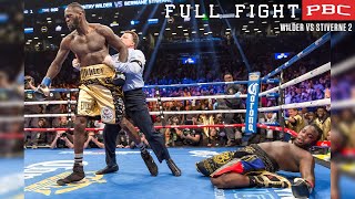 Wilder vs Stiverne 2 FULL FIGHT November 4 2017  PBC on Showtime [upl. by Niatsirhc969]