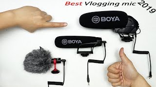 BEST Budget Vlogging microphones 2019  Battle of the Boya Mics [upl. by Danette]