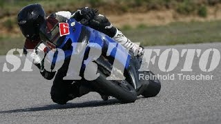 05 06 Kawasaki ZX6R Pirelli Angel GT on Track [upl. by Hendricks]