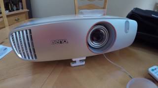 BenQ HT2150ST Projector Blogger Review [upl. by Aiciruam13]