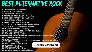 BEST ALTERNATIVE ROCK 2000s  Hinder Simple Plan Hoobastank The Calling Linkin Park Creed [upl. by Odracer]