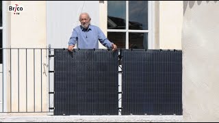 Des panneaux solaires pour produire une partie de son électricité  Tuto Bricolage avec Robert [upl. by Enyrehtac]