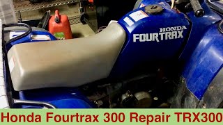 Honda Fourtrax 300 Repair TRX300 [upl. by Fredel]