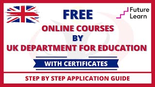 Free Online Courses by UK Department for Education with Certificates  How to Enroll [upl. by Hornstein]