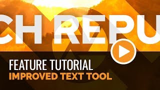 Text Tool  Tutorial [upl. by Centeno598]