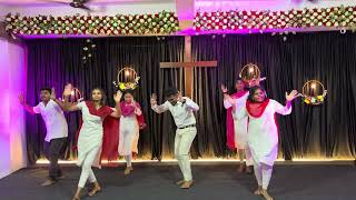 Jesus mixed songs  Beautiful performance Group dance  The glorious Church￼ [upl. by Adnuhsal]