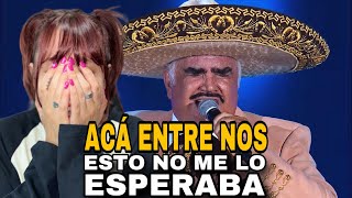 REACCIÓN Vicente Fernández  Acá Entre Nos En Vivo [upl. by Otrebogad]