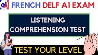 DELF A1 Listening Comprehension Test for French Learners [upl. by Dominick763]