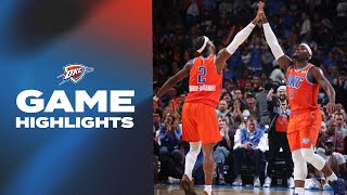 OKC Thunder vs LA Clippers  Game Highlights  November 11 2024 [upl. by Rednaxela]