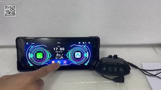 EVKEY 70 inch Motorcycle CarPlay Wireless Apple Review Aliexpress [upl. by Lidia]