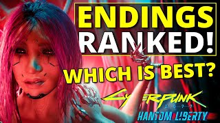 All Phantom Liberty Endings Ranked Worst to Best in Cyberpunk 2077 [upl. by Assyram961]