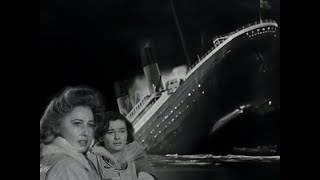 Titanic Final Plunge Scene Fixed 1953 [upl. by Einatsed]