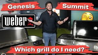 Weber Genesis VS Weber Summit  How different are they [upl. by Chiaki]