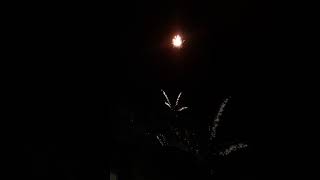 Oakwood Theme Park After Dark fireworks Filmed from bluestone resort’s Merlins Crest [upl. by Virnelli]