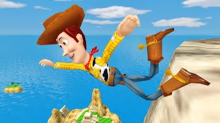 Toy Story Woody Ragdoll Jumps amp Falls GMOD Episode 360 [upl. by Marti]