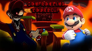 Confronting Yourself Final Zone But Mario and Horror Mario Sing It  FNF Cover [upl. by Calli]