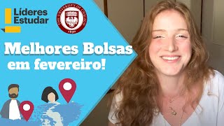 Melhores Bolsas de Estudos Curso de Verão para Ensino Médio Líderes Estudar e Fundação Carolina [upl. by Atnovart]