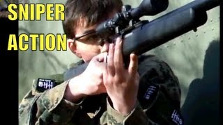 Airsoft War Sniper quotThe Fortquot Tokyo Marui VSR Scotland [upl. by Octavian]