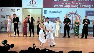 Thorbjorn amp Susanne final slow 16102010 World Cup BW in Moscow [upl. by Anirehtak]