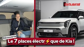 KIA EV9  Il ÉLECTRISE les familles [upl. by Jillene997]