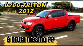 🔴 L200 triton 2012 pra quem tá querendo ter sua primeira picape ela é [upl. by Suiravat]