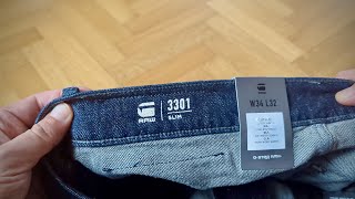 Gstar Raw 3301 slim jeans [upl. by Teerell]