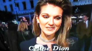 Celine Dion Interview  Titanic Premiere 1997 [upl. by Carlynne]