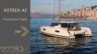 ASTREA 42  Fountaine Pajot  360° Tour [upl. by Onailerua23]