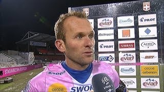 Interview de fin de match  Evian TG FC  ESTAC Troyes 20  201213 [upl. by Kata]