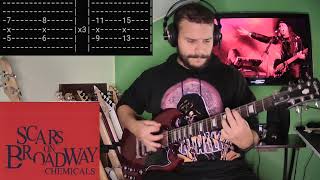 Daron Malakian and Scars on Broadway  Chemicals Guitar cover Tab [upl. by Llerrac]