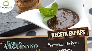 Receta exprés Mermelada de higos y manzana [upl. by Anabelle748]