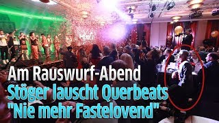 1 FC Köln ExTrainer Peter Stöger am Abend des Rauswurfs bei Gala mit Querbeat [upl. by Nettirb365]