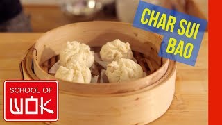 How to Make Steamed Pork Buns  Char Siu Bao [upl. by Latterll717]