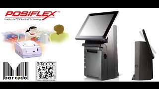 POINT OF SALES POS TERMINAL POSIFLEX HS2310B POS TERMINAL [upl. by Anoirtac]