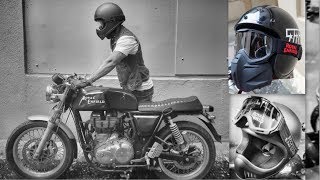 Royal Enfield Goggles and Mask  Off Road or Half Face Helmets [upl. by Annair724]